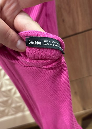 Pembe İnce Askılı Uzun Elbise - Görsel 4