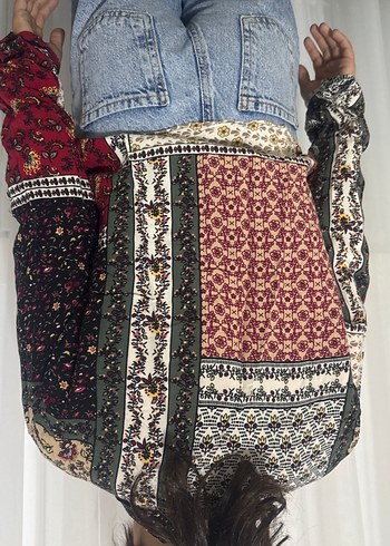 Renkli Boncuklu Bohem Kadın El Zinciri - Görsel 3