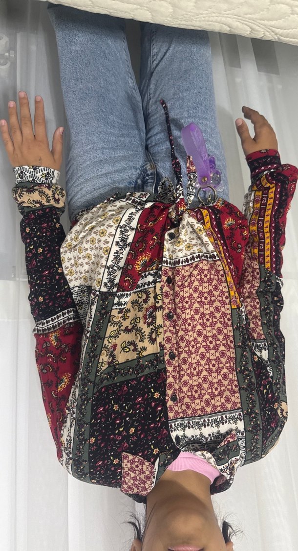 Renkli Boncuklu Bohem Kadın El Zinciri - Görsel 2