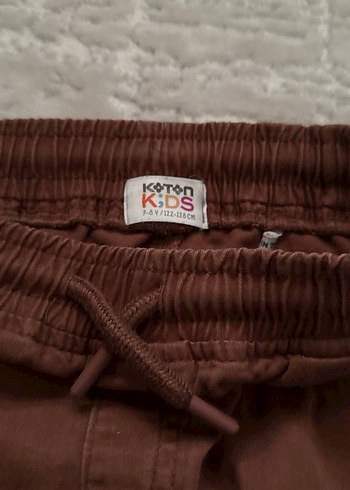 Erkek çocuk Kahverengi Keten Rahat Kesim Sweatpant - Görsel 3