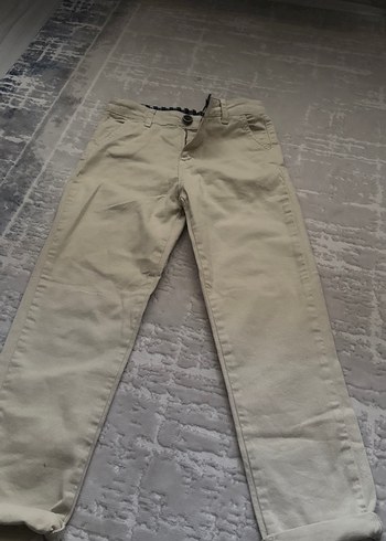 Hiç giyilmedi etiketi kopmuş Düğmeli erkek çocuk Pamuk Pantolon - Görsel 2