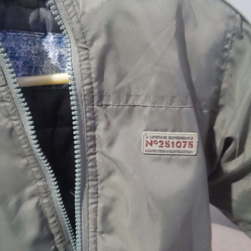 Gri Fermuarlı Erkek Çocuk Mont - Görsel 2