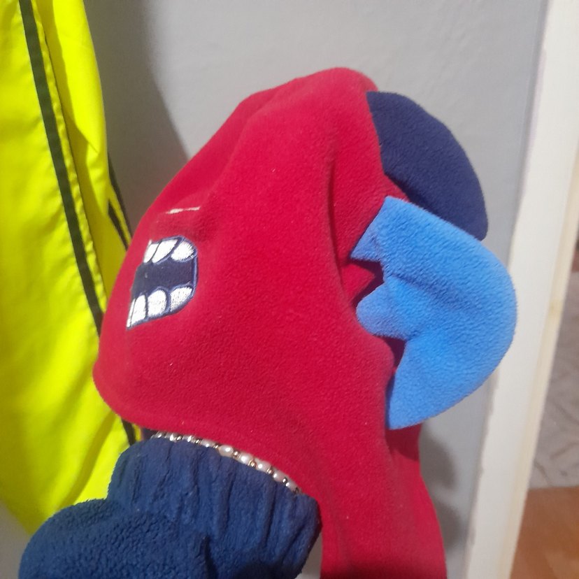 Kırmızı Erkek Polar Bere Rock Punk - Görsel 3