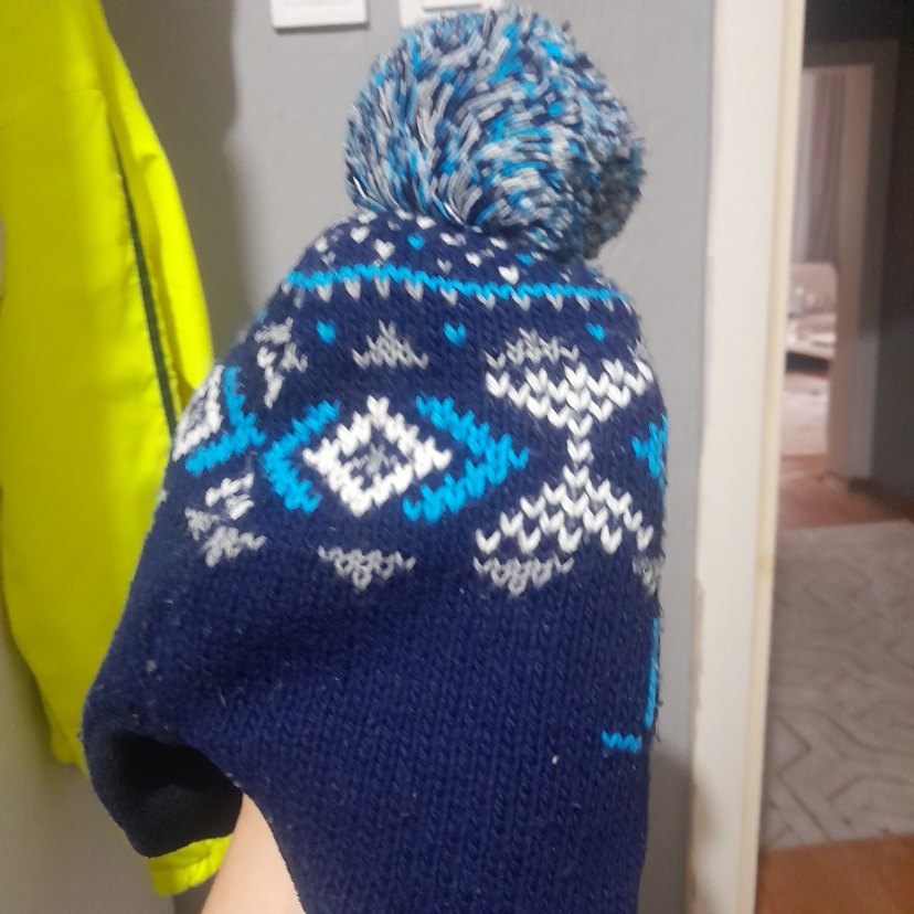 Renkli Desenli Erkek Bere - ISTFUN - Görsel 3