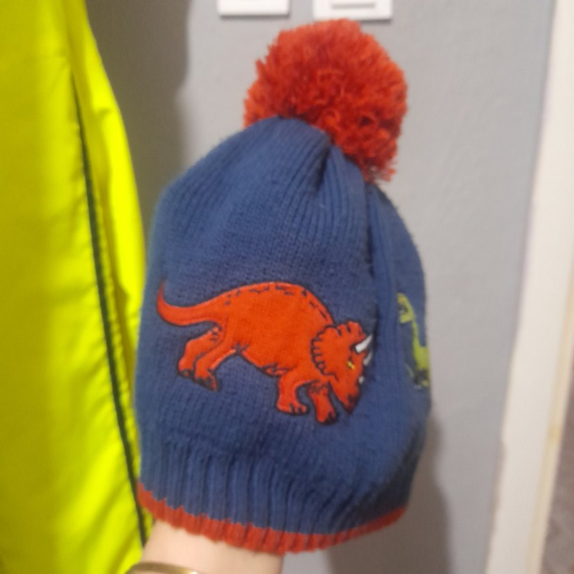 Renkli Nakışlı Erkek Çocuk Bere - Görsel 2