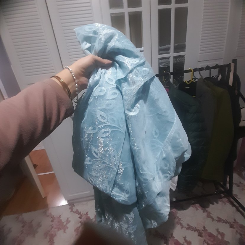 iki kanat fon perde tül - Görsel 4