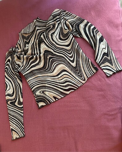 H&M Uzun Kollu Bluz