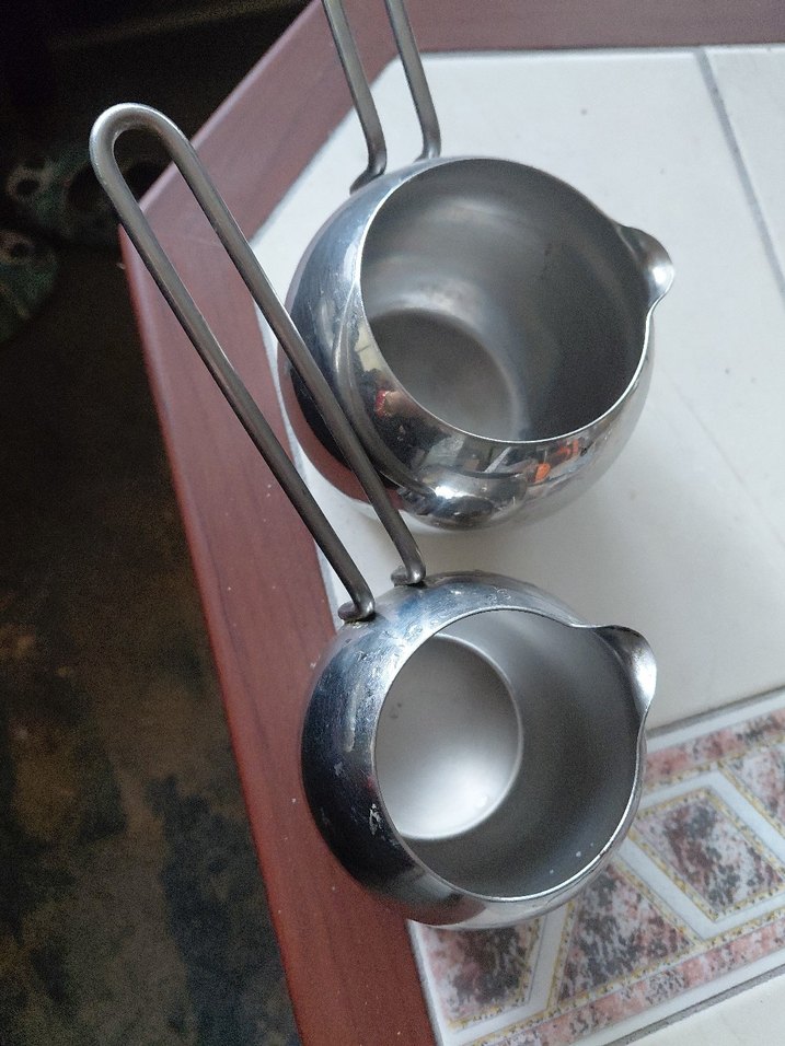 Paslanmaz Çelik Sütlük cezve Seti - Görsel 2
