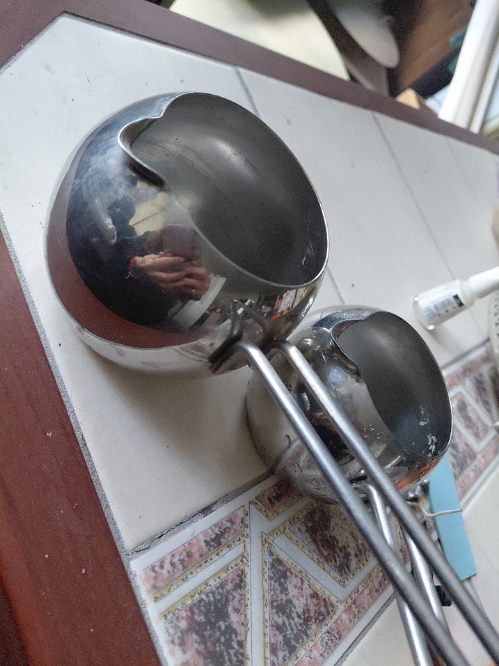 Paslanmaz Çelik Sütlük cezve Seti - Görsel 4