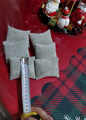 Gri Düz #takı  #saat Yastıkları - Görsel 3