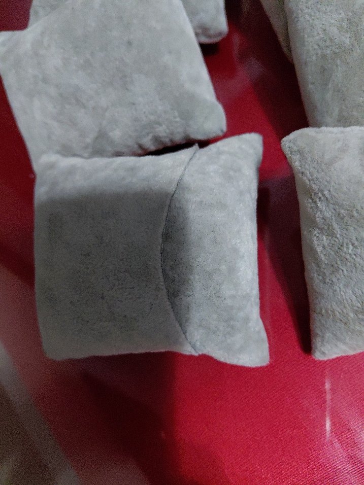 Gri Düz #takı  #saat Yastıkları - Görsel 5