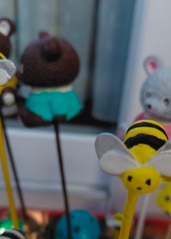 Renkli Ayıcık Figürlü Çubuklar - Görsel 2