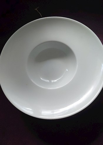 Beyaz Derin #pasta #makarna Tabak - Görsel 3