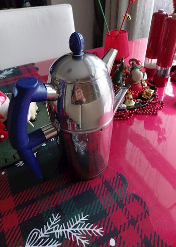 Mor Saplı #ÇELİK  #Çaydanlık - Görsel 7