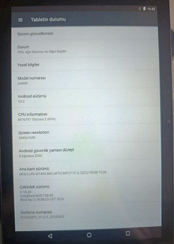 Mavi Tablet, Dokunmatik Ekran, Wi-Fi - Görsel 5