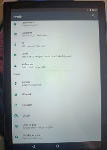Mavi Tablet, Dokunmatik Ekran, Wi-Fi - Görsel 6