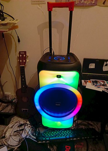 Büyük boy karaoke hoparlör - Görsel 4