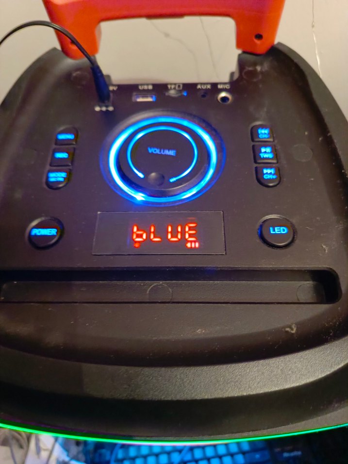 Büyük boy karaoke hoparlör - Görsel 3