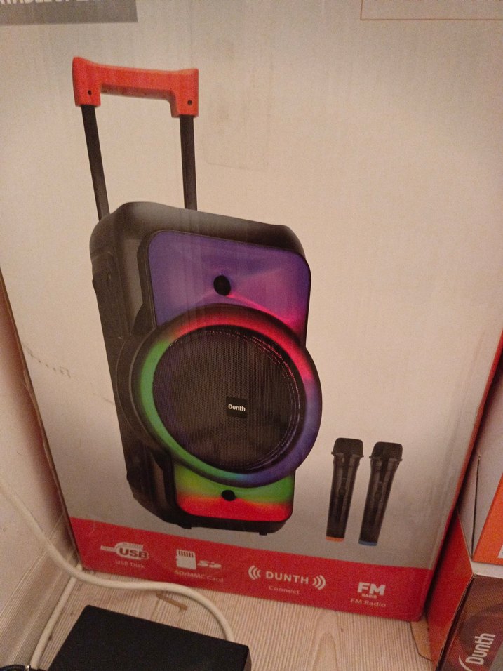 Büyük boy karaoke hoparlör - Görsel 2