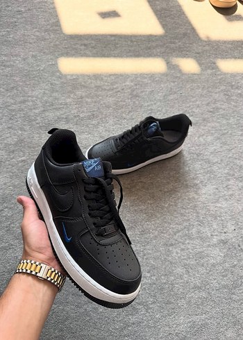 43 Beden siyah Renk Siyah Erkek Spor Ayakkabı Velcro Detaylı