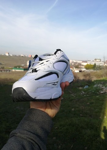 Beyaz Erkek Outdoor Spor Ayakkabı Velcro - Görsel 5