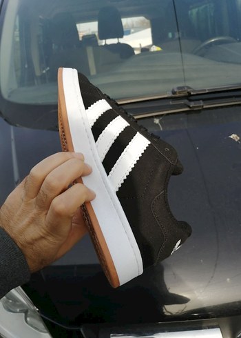 Siyah-Beyaz Campus Bağcıklı Kadın Spor Ayakkabı - Görsel 4