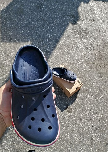 Renkli Baskılı Mavi Crocs Erkek Sandalet - Görsel 3