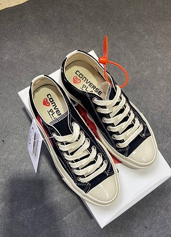 38 Beden Converse Play 36-43 ARASI NUMARALAR Kutulu barkodlu Qr kodlu 