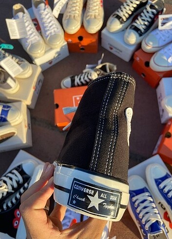 Converse Converse chuck Taylor İthal orjinal Orjinal kutu Qr kod ve barko