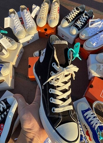 39 Beden Converse chuck Taylor İthal orjinal Orjinal kutu Qr kod ve barko