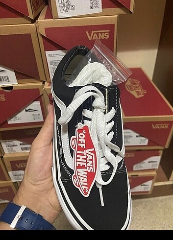 Vans Vans old skuul Üst kalite Unisex Kutulu etiketli 36 44 arası