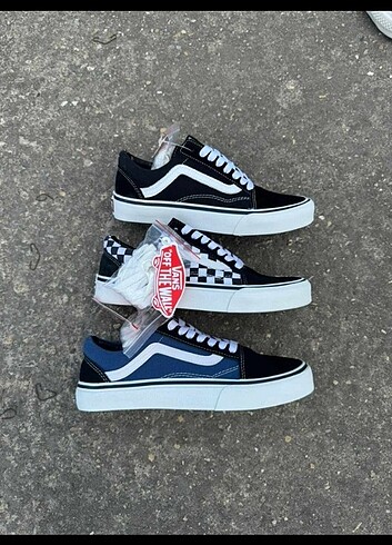 Vans old skuul Üst kalite Unisex Kutulu etiketli 36 45 arası