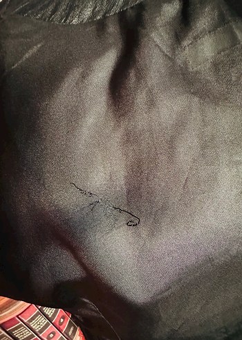 Siyah Uzun Deri Kadın Ceket - Görsel 9