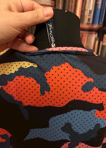 Erkek Kamuflaj Desenli Uzun Kollu Sweatshirt - Görsel 4