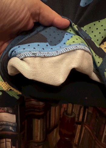 Erkek Kamuflaj Desenli Uzun Kollu Sweatshirt - Görsel 2