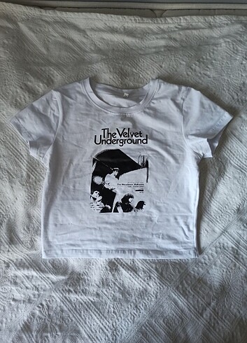 Velvet Underground Baby Tee Tişört