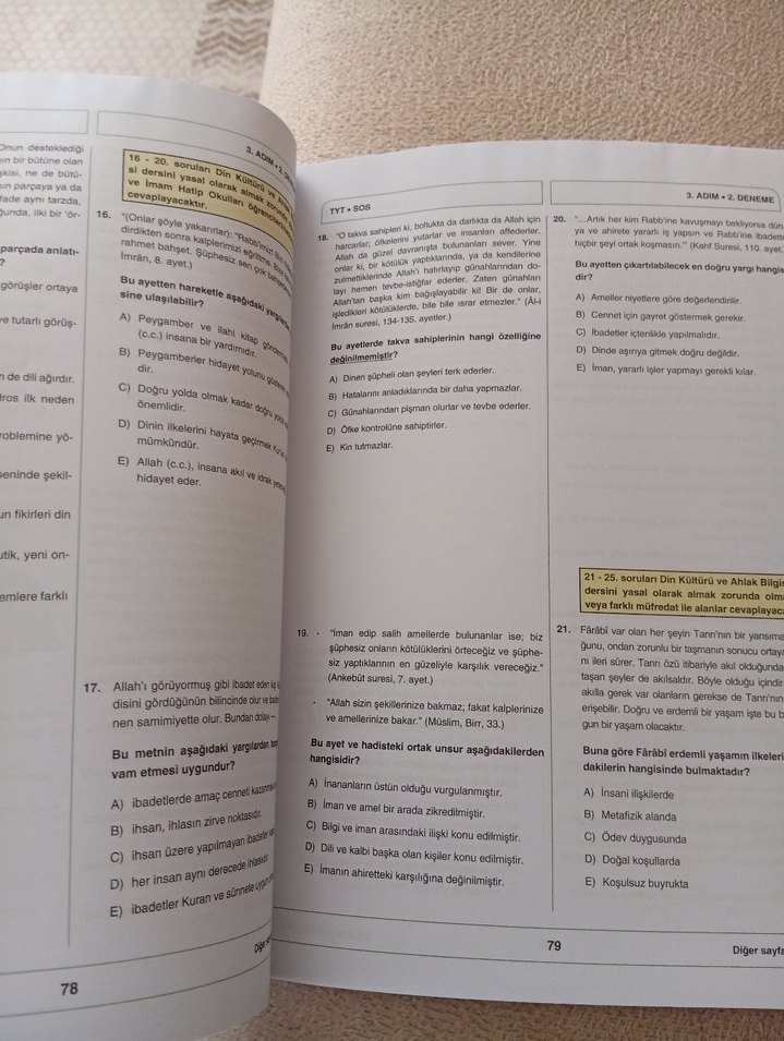 3 Adım TYT Deneme Sınavı - Görsel 3