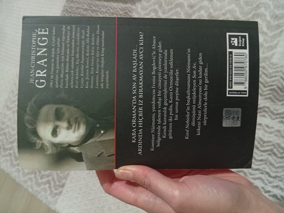 Jean-Christophe Grangé - Son Av - Görsel 2