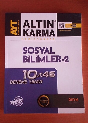 AYT SOSYAL BİLİMLER-2 DENEME SINAVI