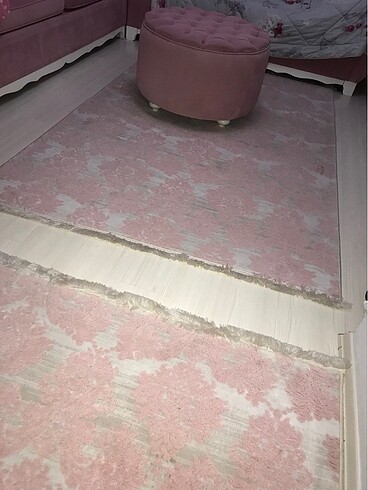 2 adet 150x240 ve 140x200 cm salon halısı
