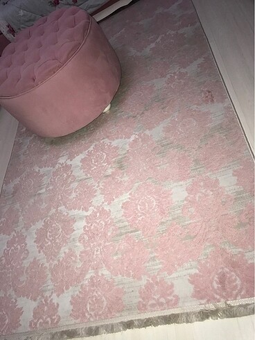 Beden pembe Renk 2 adet 150x240 ve 140x200 cm salon halısı