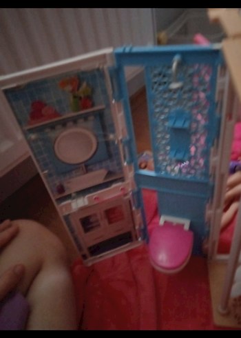 Pembe Mini Barbie evi