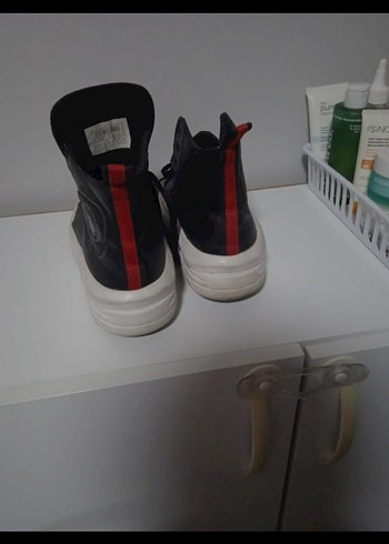 38 Beden U.S. Polo Assn. Siyah Kadın Spor Ayakkabı