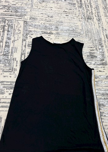 Kız Çocuk Siyah Payetli Spor Tişört - Görsel 5