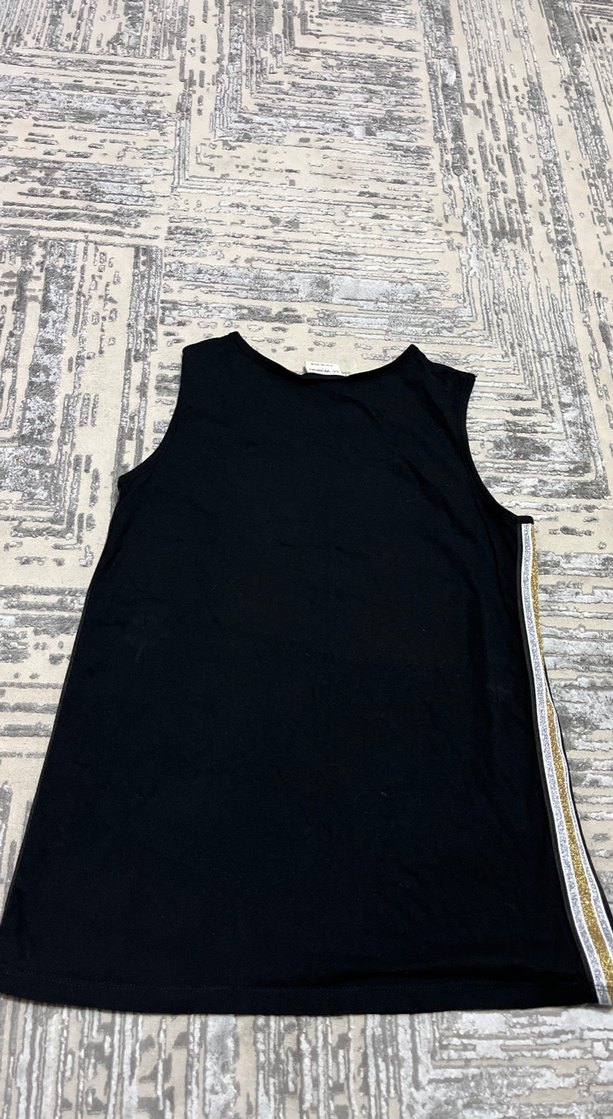 Kız Çocuk Siyah Payetli Spor Tişört - Görsel 5