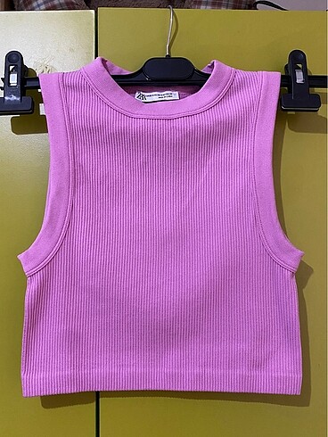 Zara Dikişsiz Basic Top