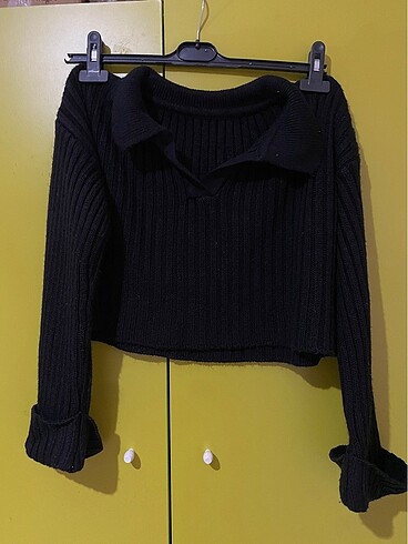 Polo Yaka Crop Kazak