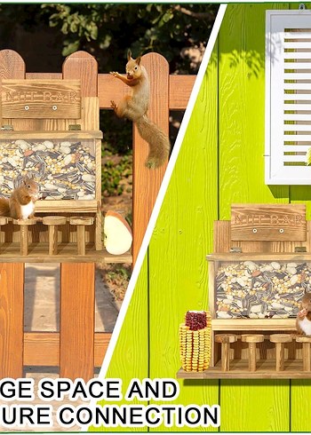 Çam ağacından sincap yem evi - Görsel 6