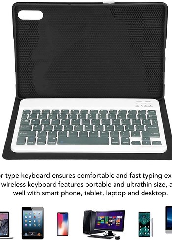 LENOVO P11 PRO (J706) TABLET BLUETOOTH KLAVYELİ KILIF - Görsel 6