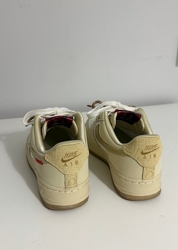 Nike Airforce Bej Kadın Spor Ayakkabı - Görsel 4